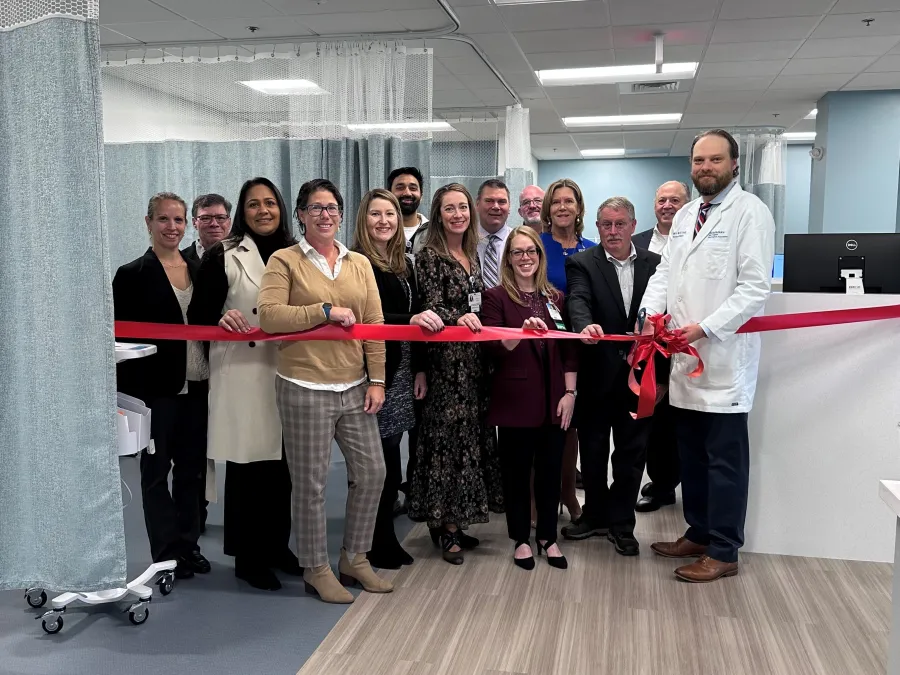 Tufts Medicine Infusion Care Ribbon Cutting