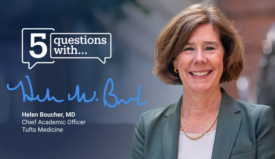 5 Questions with Dr. Helen Boucher