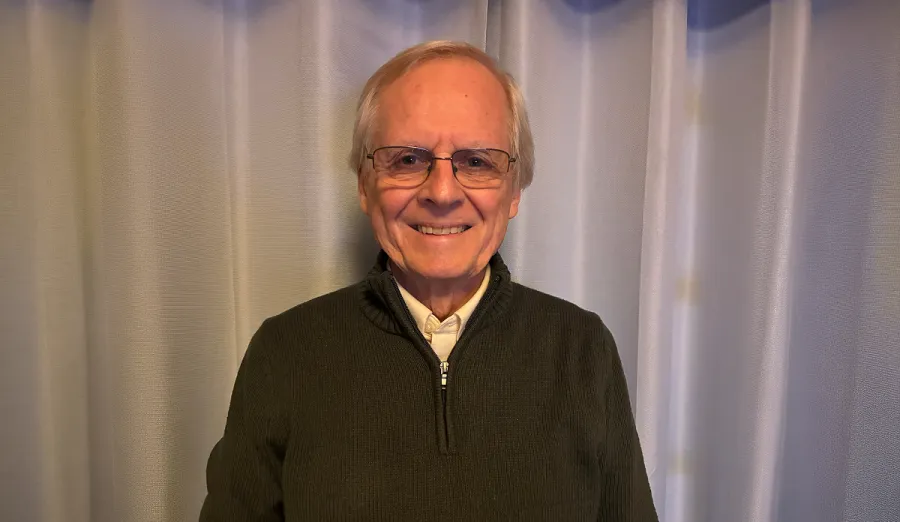 Older gentleman smiling