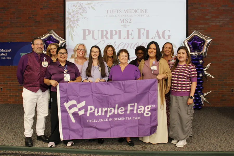 Lowell General Hospital Becomes Nation's First Acute Care Hospital to Earn Purple Flag Excellence in Dementia Care™ Accreditation
