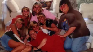 Diane Connolly-Zaniboni with her family