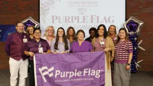 Tufts Medicine Lowell General Hospital has become the first acute care hospital in the nation to earn Purple Flag Excellence in Dementia Care™ accreditation