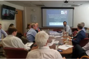 Nephrology meeting in conference room