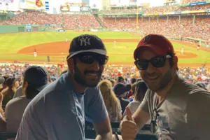 Nephrology residents in baseball game