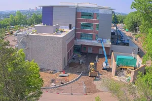 Behavioral health hospital exterior in program June 2025