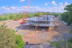 Behavioral health building in progress