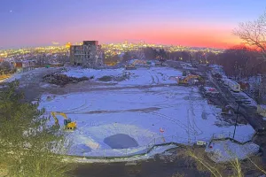 Behavioral health hospital exterior in program Jan 2024