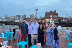 Group of fellows smiling