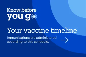 Child vaccine information by age